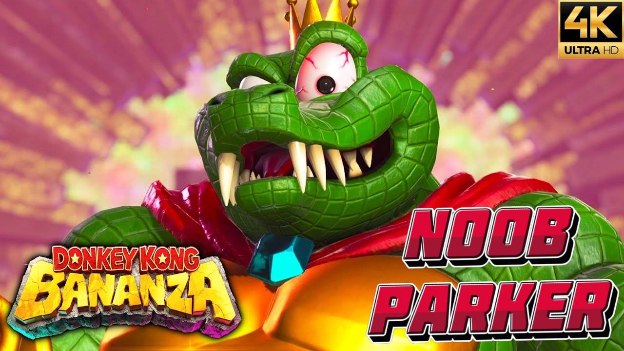 Donkey Kong Bananza - финальный босс и концовка 4K