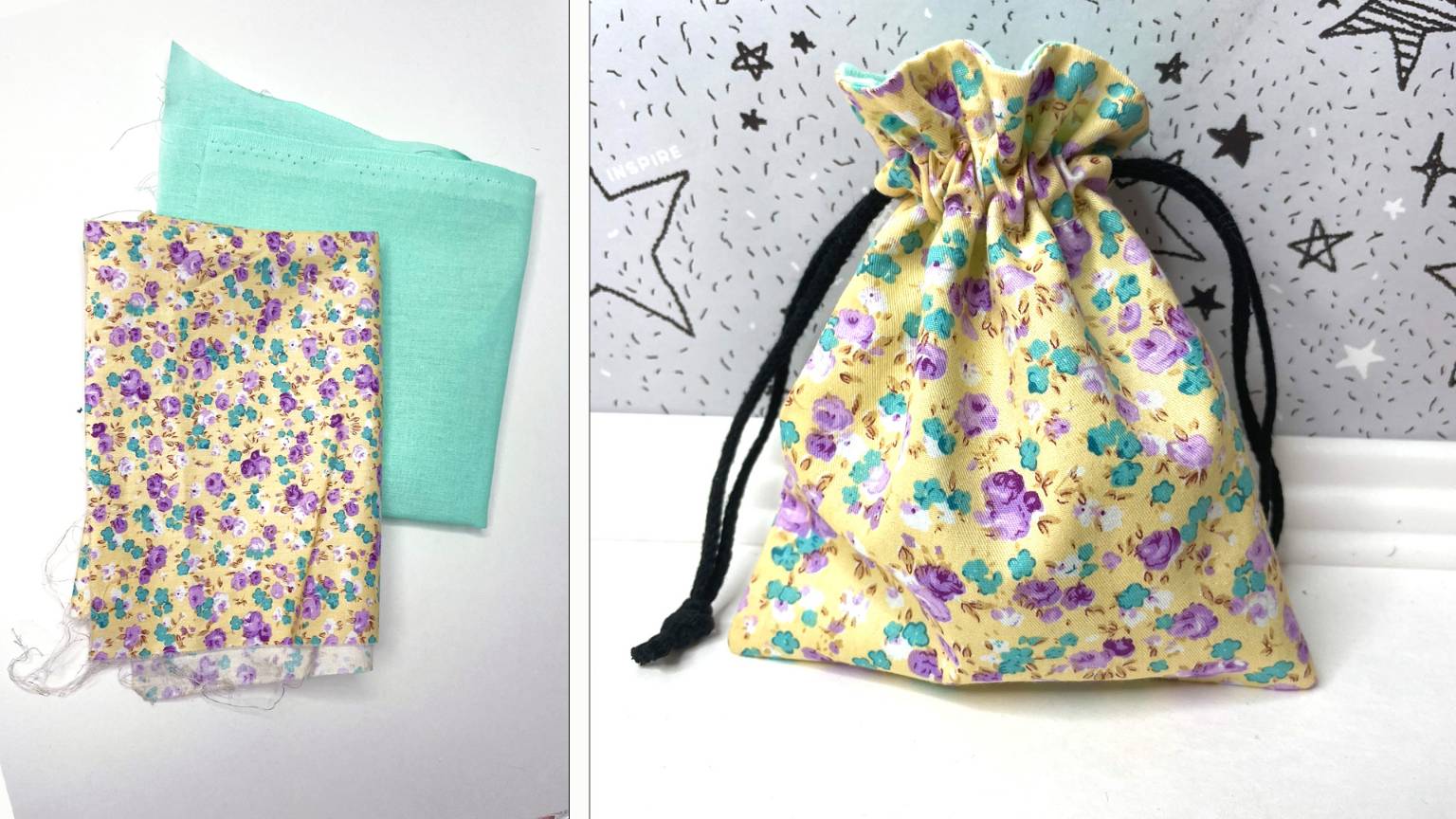 Как легко и быстро сшить тканевый мешочек на завязках смотреть онлайн