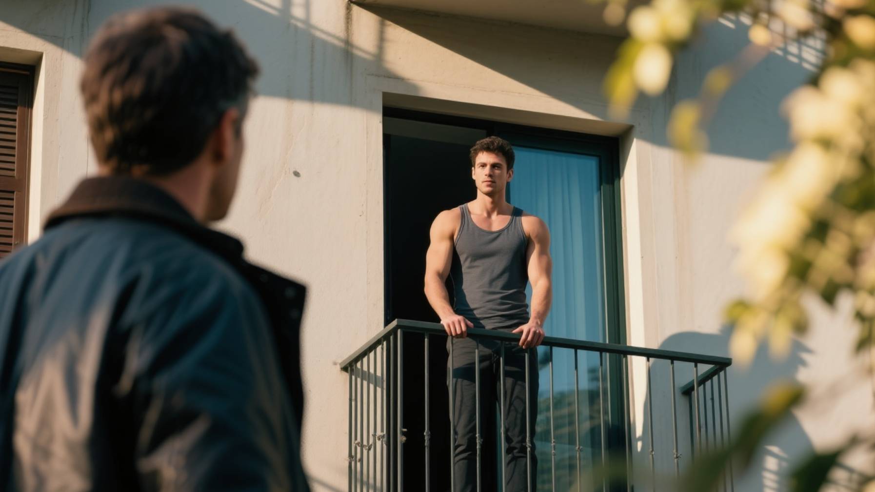 Неизвестны выстрелил в лицо военнослужающему который был у себя на балконе смотреть онлайн