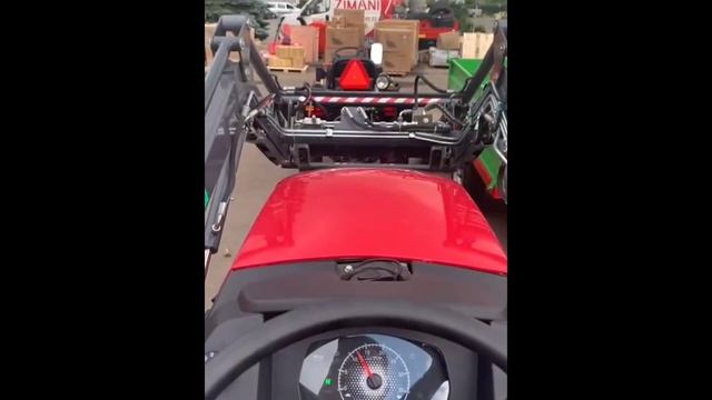 Мини трактор Mahindra серия OJA 2136 , с погрузчиком в комплекте.