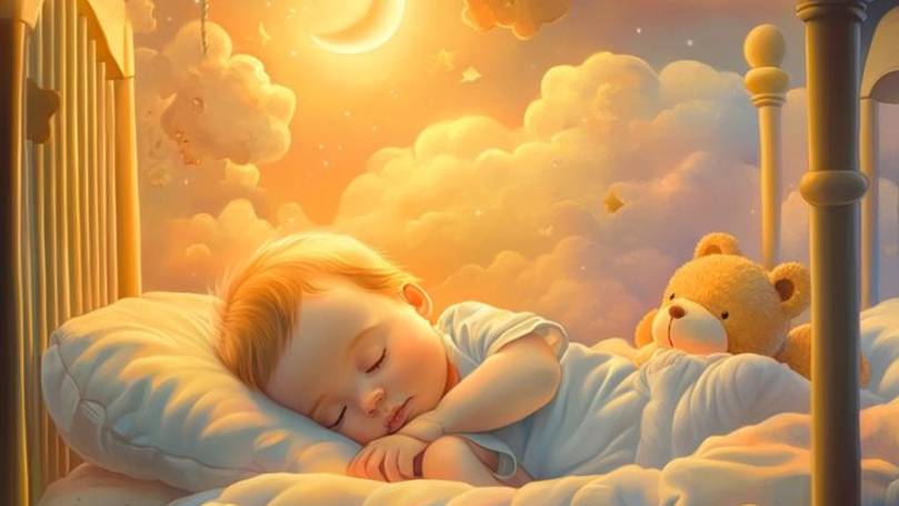 Колыбельная Моцарта и Брамса для сна. Успокаивающая фортепианная музыка для младенцев смотреть онлайн