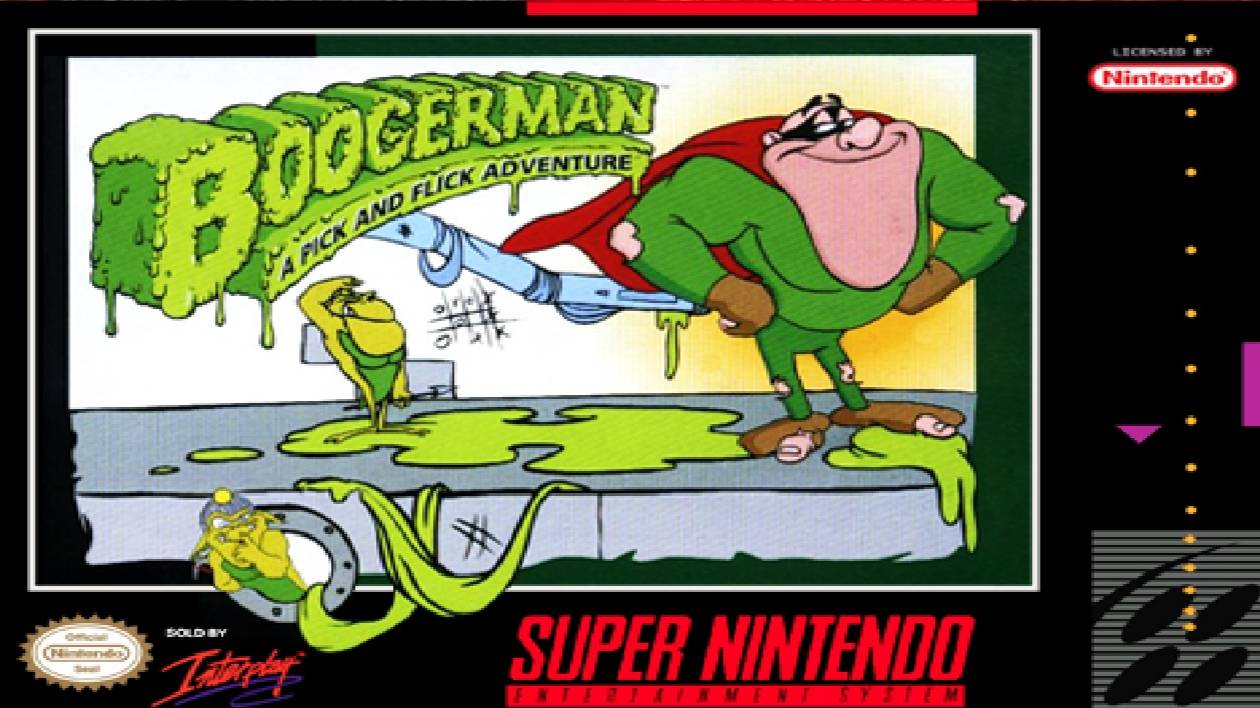 Boogerman - A Pick and Flick Adventure (SNES) Полное прохождение смотреть онлайн