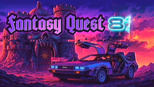 Fantasy Quest ‘87  Epic 80s Fantasy Vibes & Retro VHS Aesthetic  Nostalgic Retro Synth Rock