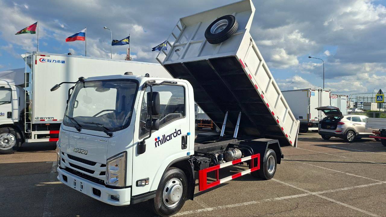 Самосвал Isuzu Elf EMt7 категории В смотреть онлайн