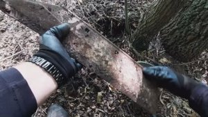 Коп металлолома в "лемеховой" посадке