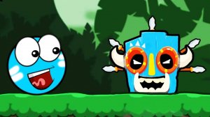 НОВЫЕ Приключения КРАСНОГО ШАРИКА ЧАСТЬ #2 игра Red Ball  на канале Мистер Игрушкин