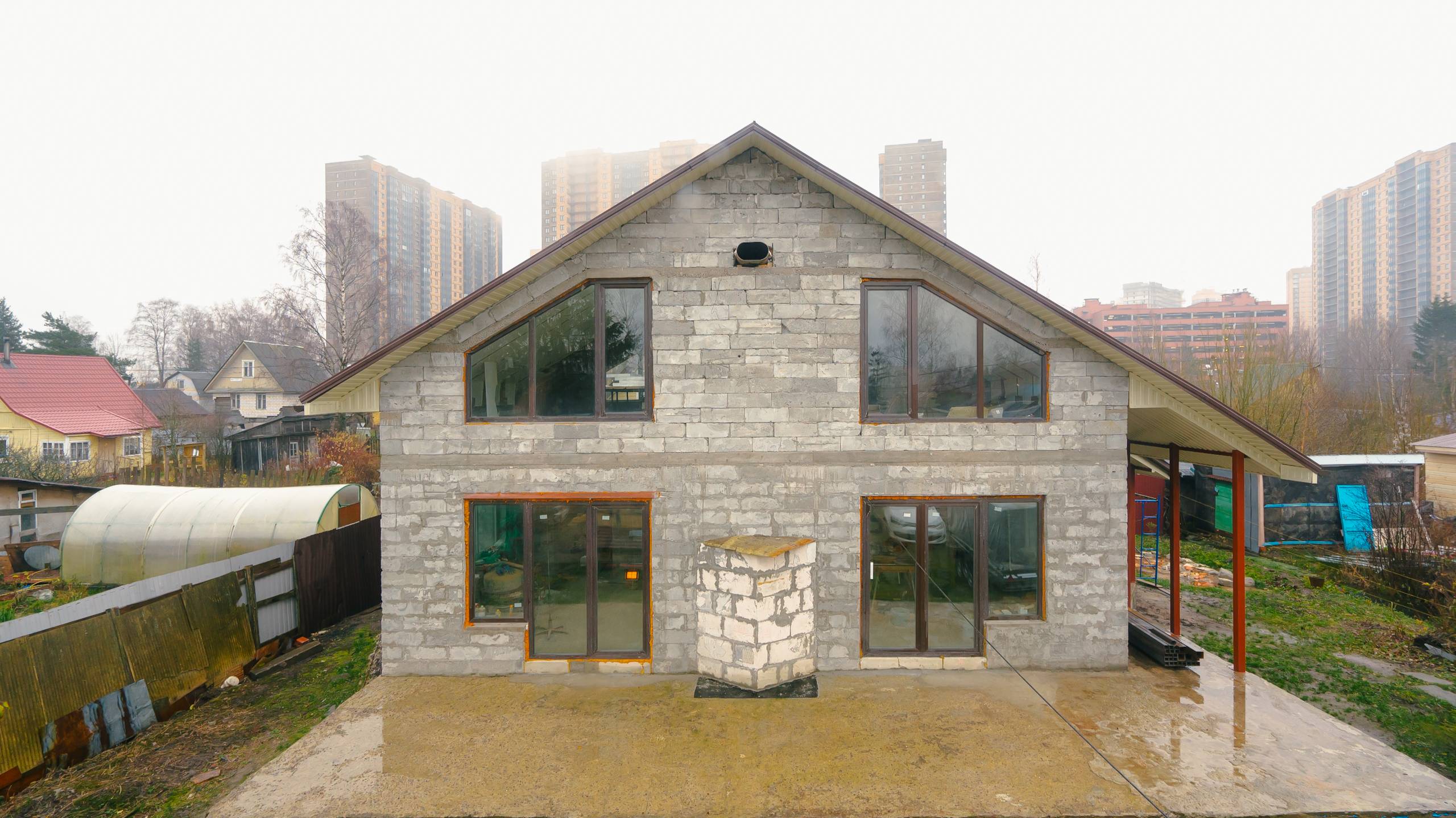 Дом 174,5 м² на участке 6,4 сот. смотреть онлайн