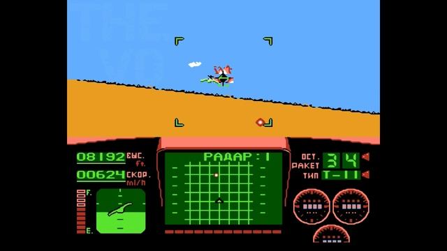 🎮 Top Gun NO DAMAGE прохождение игры на денди (Dendy, Nes, 8 bit) смотреть онлайн
