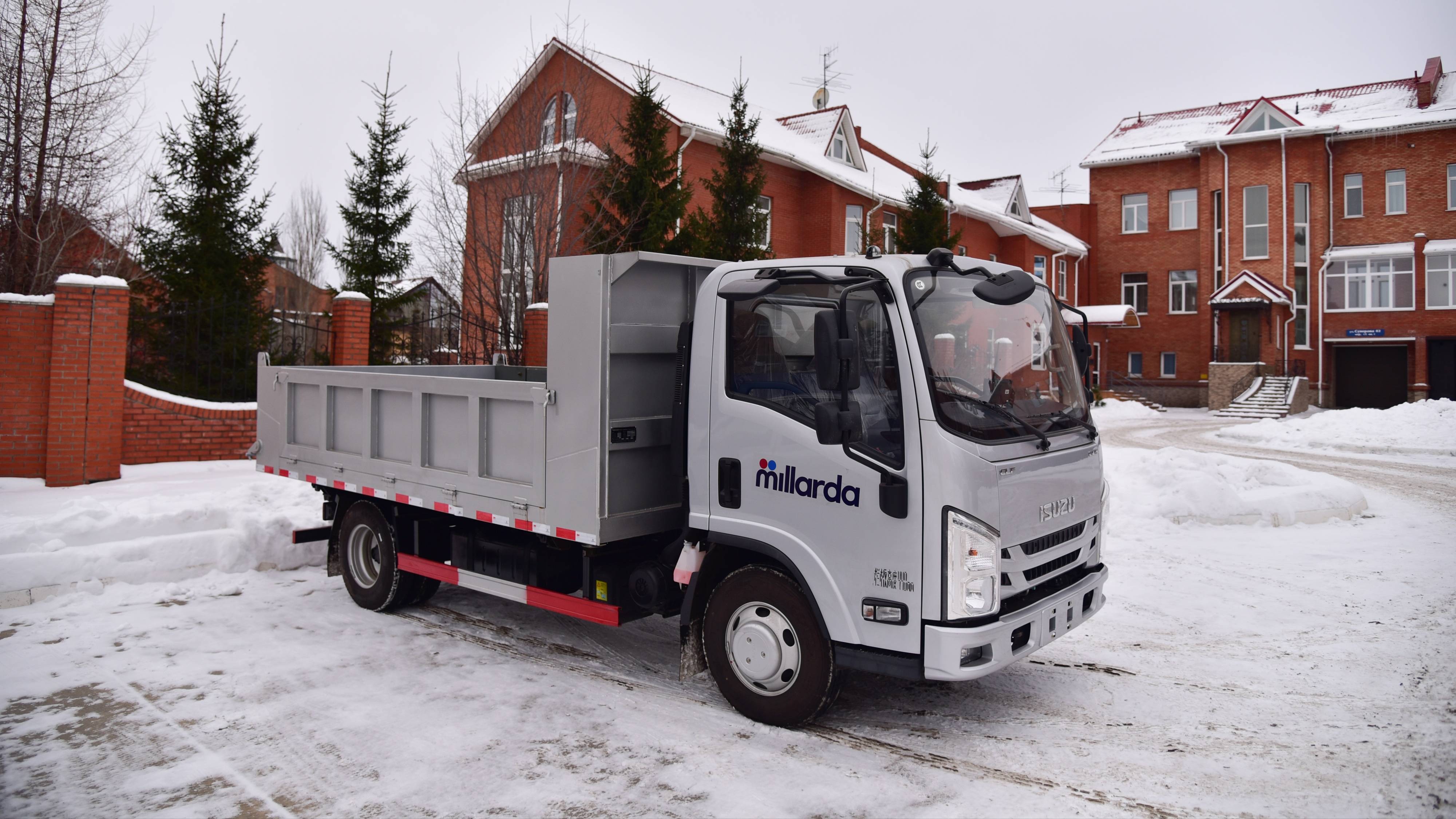 Самосвал Isuzu Elf на шасси ЕС5 смотреть онлайн