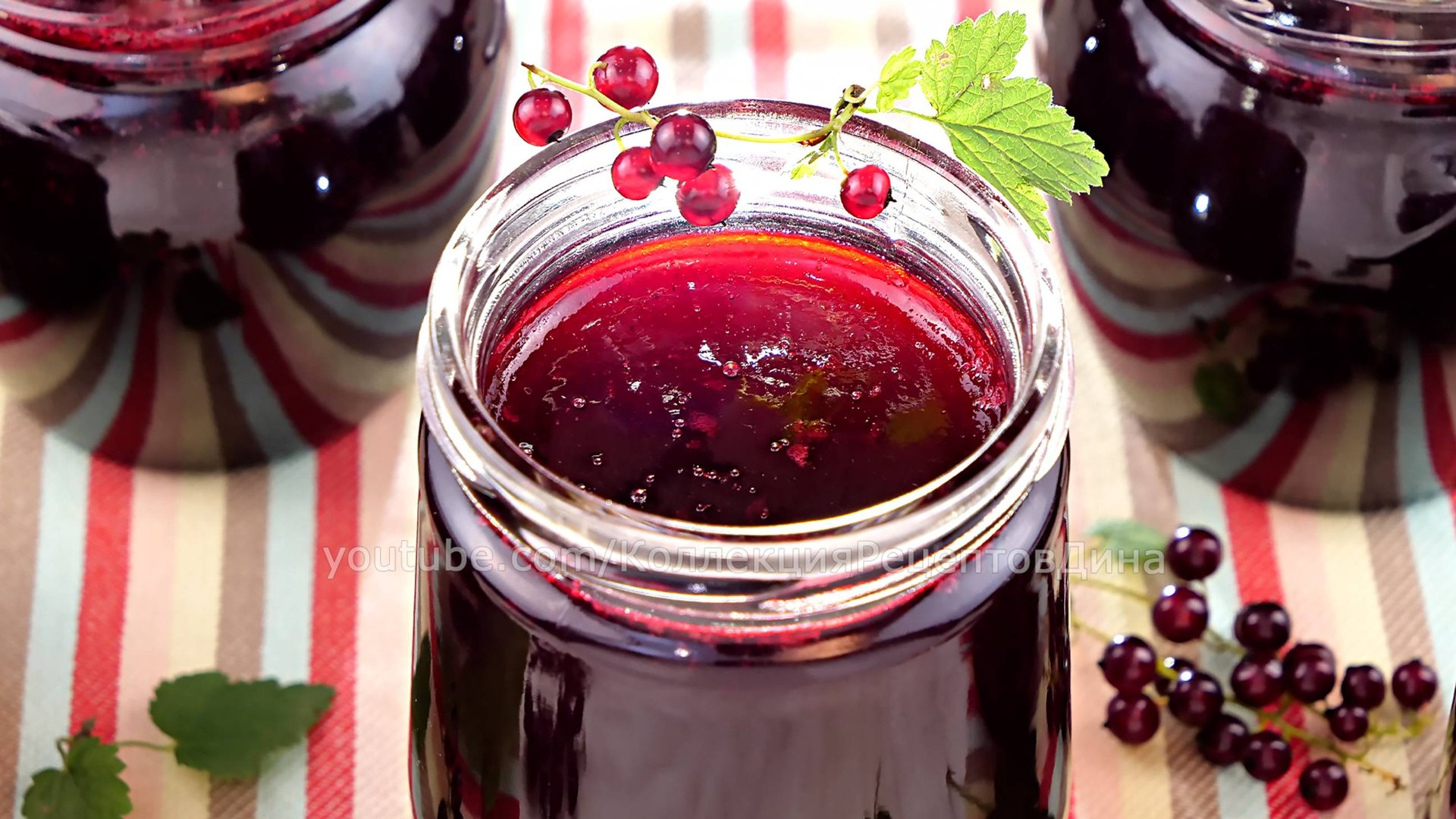 Ягодное желе "Смородинка"! Самый популярный рецепт желе из красной смородины! смотреть онлайн