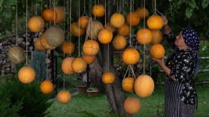 Старый Деревенский способ Хранить Дыни Без Сахара и Заморозки 🍈🧺