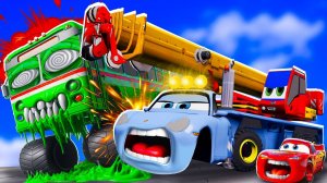 МУЛЬТ ТАЧКИ МОЛНИЯ МАККУИН ПРОТИВ ЗОМБИ С РАКЕТОЙ ГОНКИ МАШИНКИ МУЛЬТИКИ ДЛЯ МАЛЬЧИКОВ