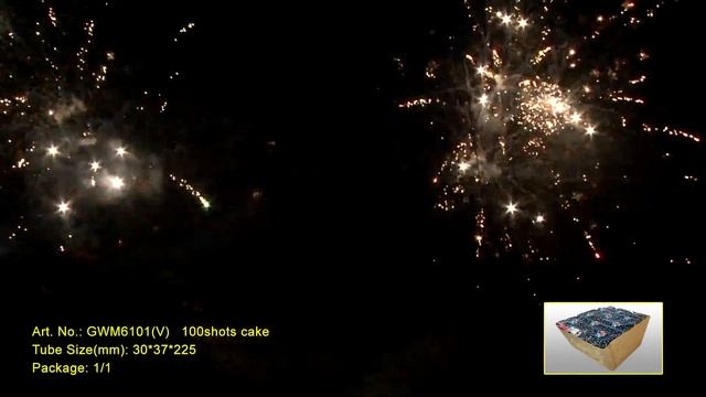 GWM6101V Cakes 100 shots 30мм h=225 mm V-shape 1/1/1 смотреть онлайн
