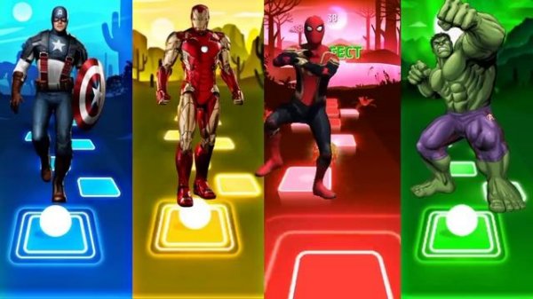 Супергерои Marvel танцуют