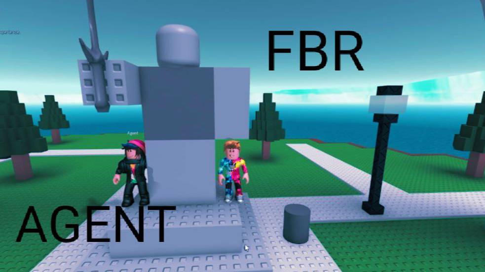 Играю вместе со своим другом FBR в роблокс