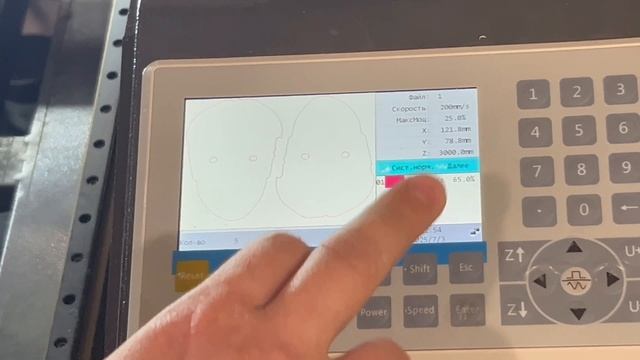 Лазерная резка. Контроллер Ruida 6445G