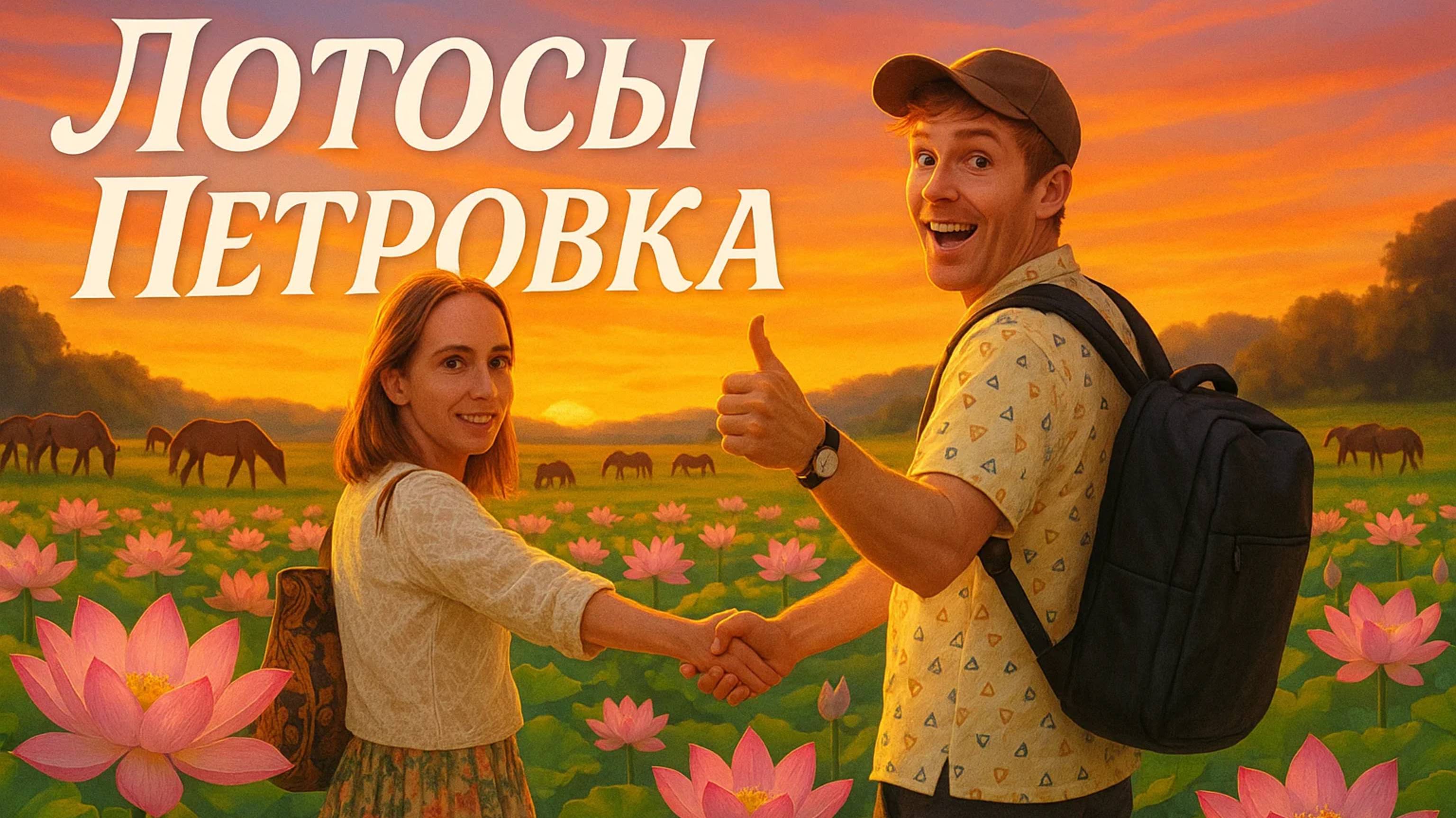 Лотос Приморский край, Лотос Петровка, Озеро лотосов смотреть онлайн