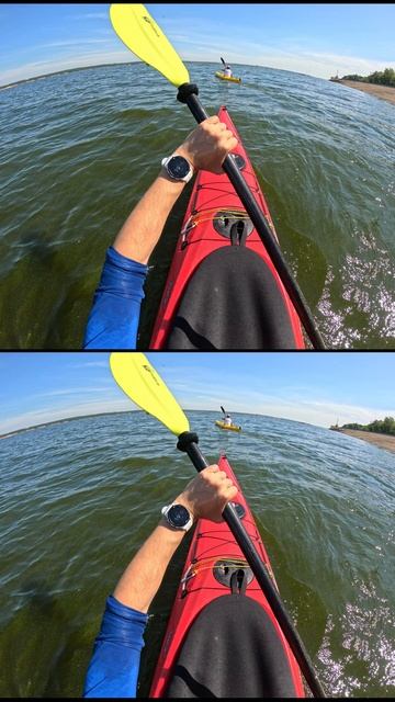 Лекция по технике гребли и тренировка на морских каяках