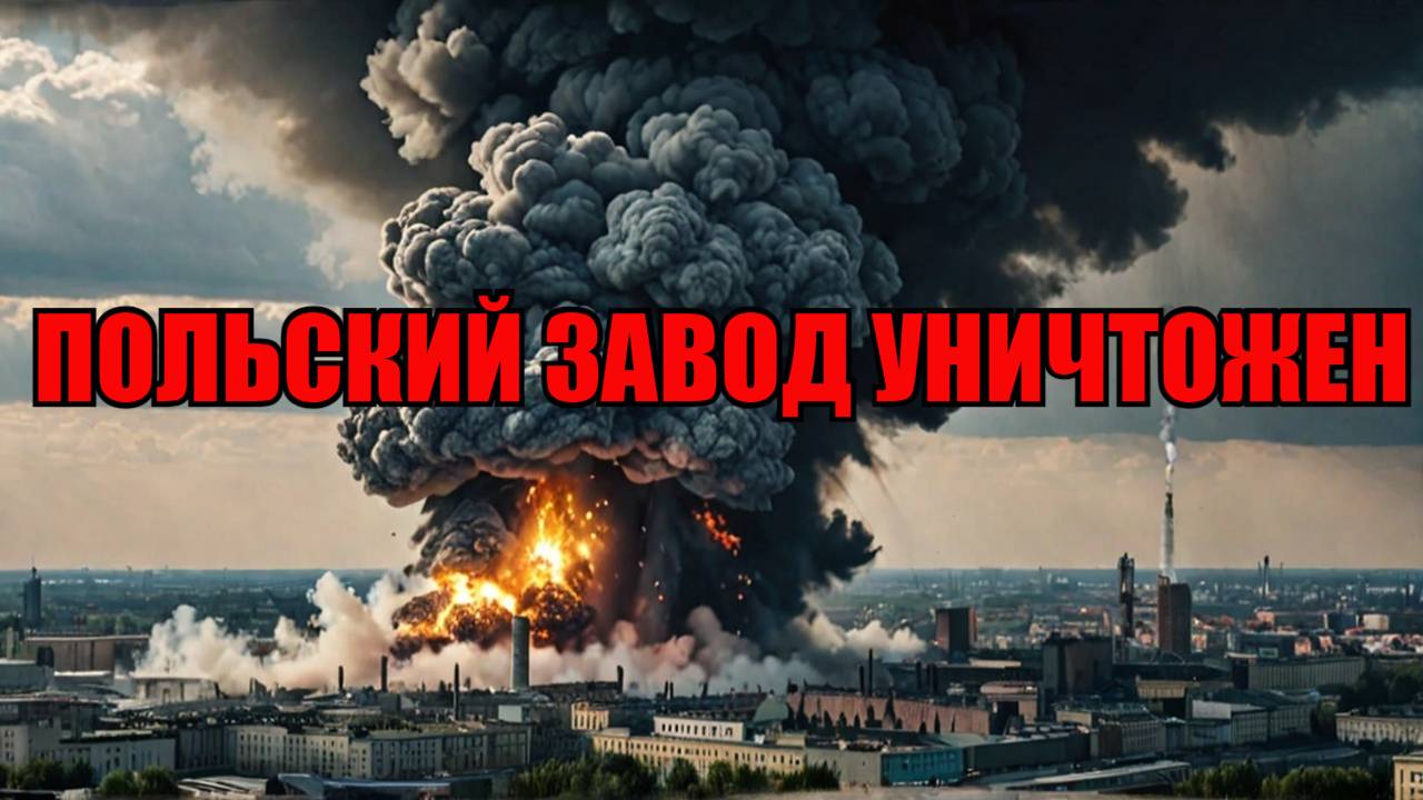Россия начала бить по польским заводам В Варшаве затряслись