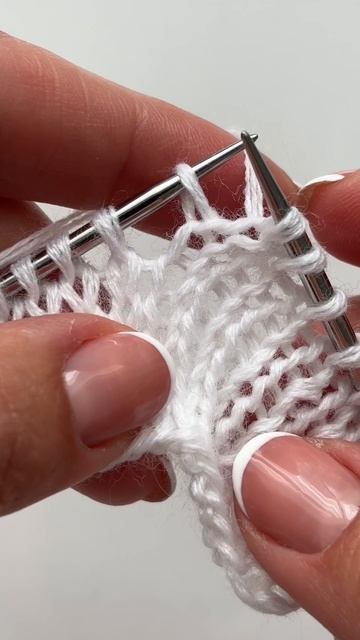 Как провязать петлю с обвитием в укороченных рядах смотреть онлайн