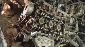 Toyota Passo, мотор 1KR-FE, замена цепи. Много разбирать.