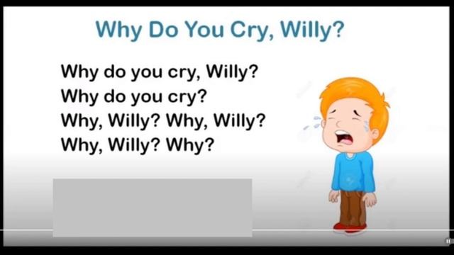 Why do you cry, Willy ？ смотреть онлайн