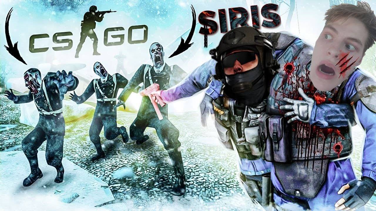 СИРИС, БЕЖИМ! НАСТОЯЩИЙ ЗОМБИ АПОКАЛИПСИС В CS GO! ХАРДКОРНАЯ КООПЕТАРИВНАЯ КАРТА! смотреть онлайн