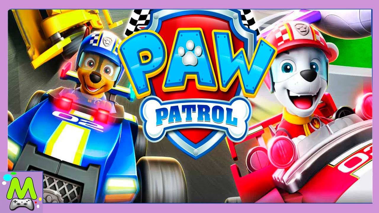 Щенячий Патруль Гонки на Скоростных Машинах.Супергонщий Скай против Щенков Спасателей смотреть онлайн