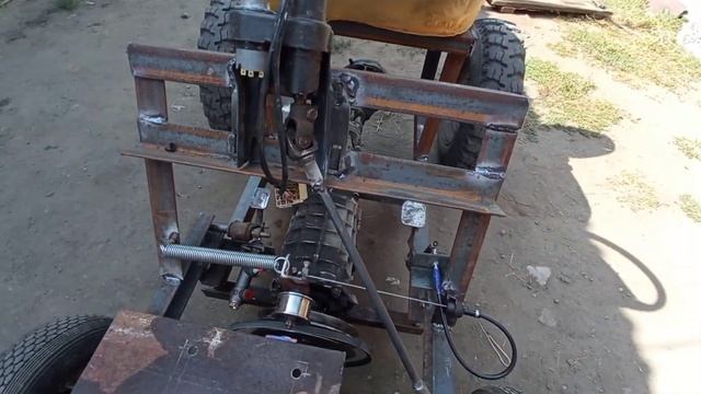 Минитрактор "классика "(сиденье, рулевое, кардан,сцепление) смотреть онлайн