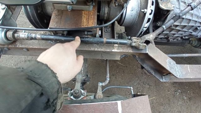 Самодельный минитрактор классика 4×4. Крылья, ящик, пол водителя. смотреть онлайн