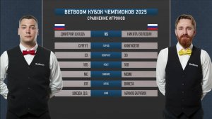 "BetBoom Кубок чемпионов 2025". Д. Шкода (RUS) - Н. Володин (RUS). Св.пирамида.