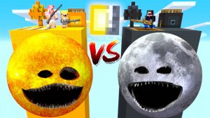 🌚ЧАНК ЛУНА ПРОСНУЛАСЬ vs 🌞СОЛНЦЕ ПРОСНУЛОСЬ В МАЙНКРАФТ! THE MOON WOKE UP MINECRAFT
