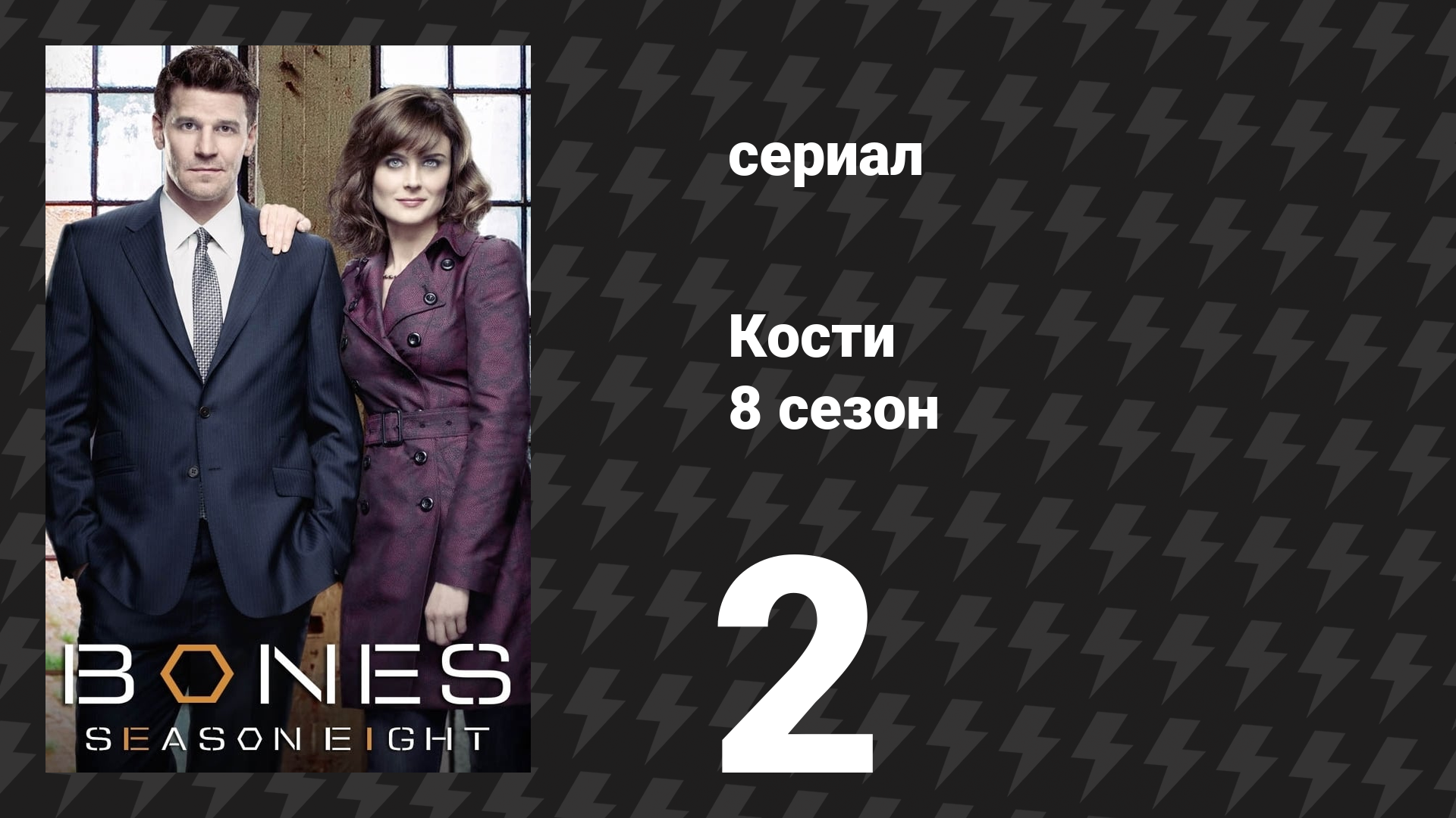Кости 8 сезон 2 серия «Партнёры в разводе» (сериал, 2012) смотреть онлайн