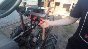 Минитрактор 4×4продолжение постройки