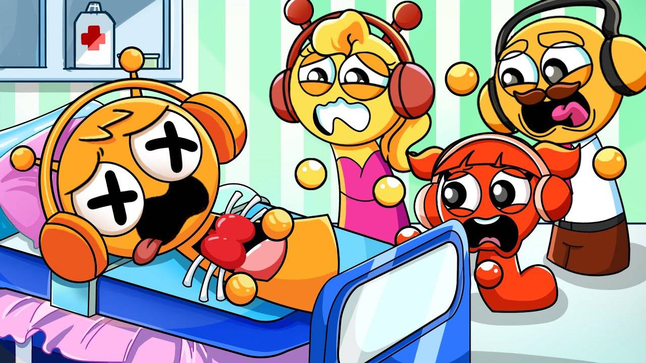 ОРЕНУ Осталось ЖИТЬ всего 24 ЧАСА?! Анимация Спрунки из Суперсемейки