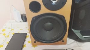 Что внутри Акустика Колонки от музыкального центра SONY , 2*30вт