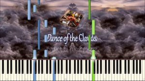 Dance of the Clouds / Танец облаков (Origen) piano tutorial [НОТЫ + MIDI]