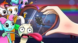 ПЕРСОНАЖИ ИЗ МИРА ДЕНДИ ДЕЛАЮТ СЕРДЕЧКИ! АНИМАЦИЯ МИЛАЯ ПО МУЛЬТ ВСЕЛЕННОЙ!