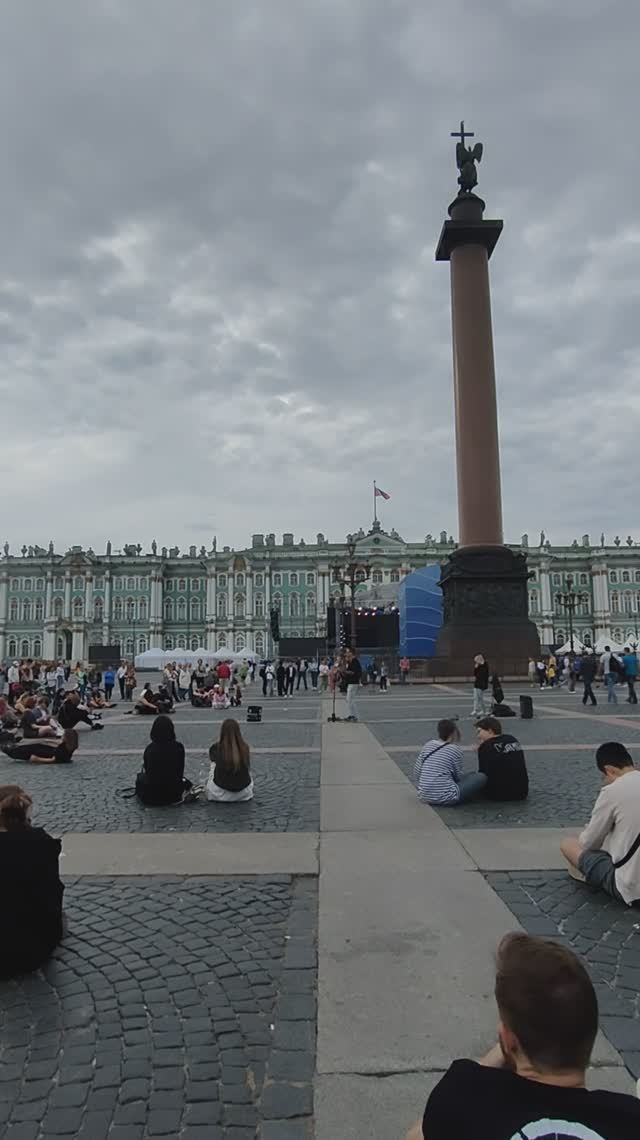 Питер. Вечер на Дворцовой