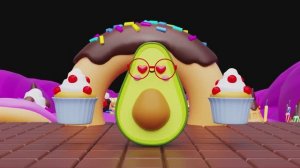 Развиваем слух и ритм с танцующими фруктами! 🍓🥕 20 минут радости для самых маленьких