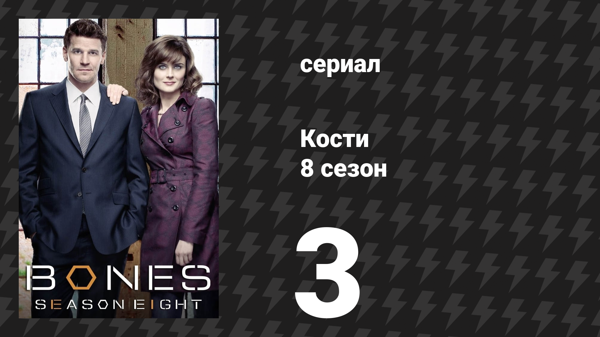 Кости 8 сезон 3 серия «Грязь в гараже» (сериал, 2012) смотреть онлайн