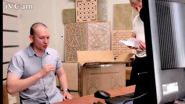 Оцениваем звучание потолка с минватой + запуск новых колонок. смотреть онлайн