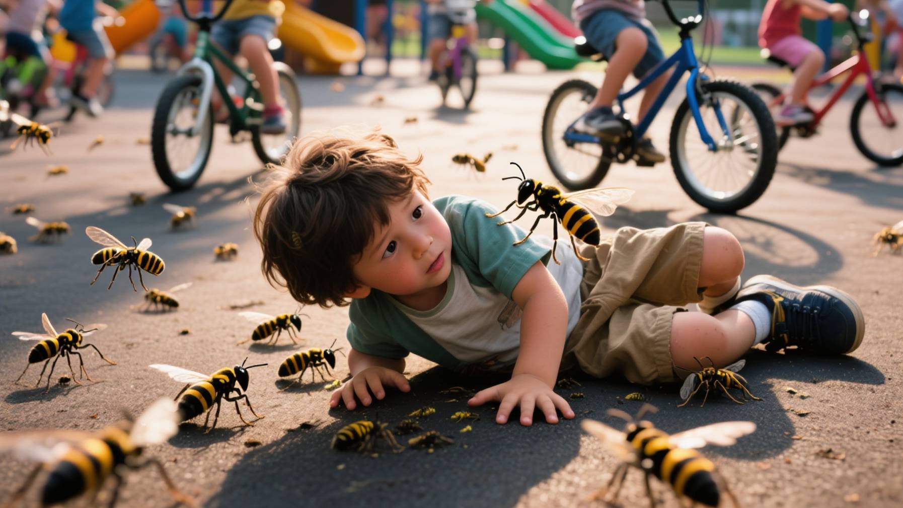 Убийственное нападение ос: в Таиланде погиб 2-летний мальчик смотреть онлайн