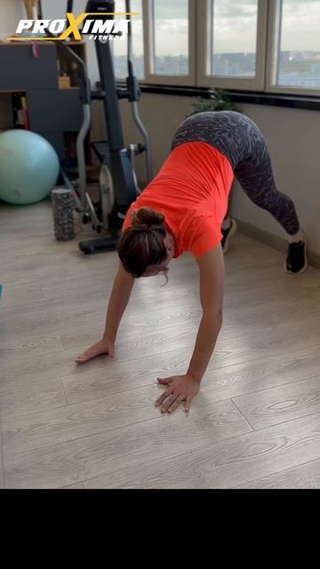 #9 неделя после родов: разминка с эллиптическим тренажером Proxima и пресс смотреть онлайн