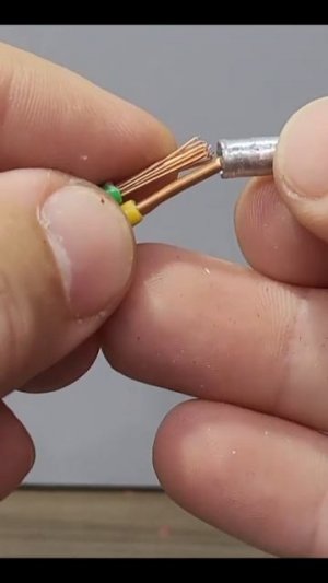 Соединение многожильного и одножильного провода