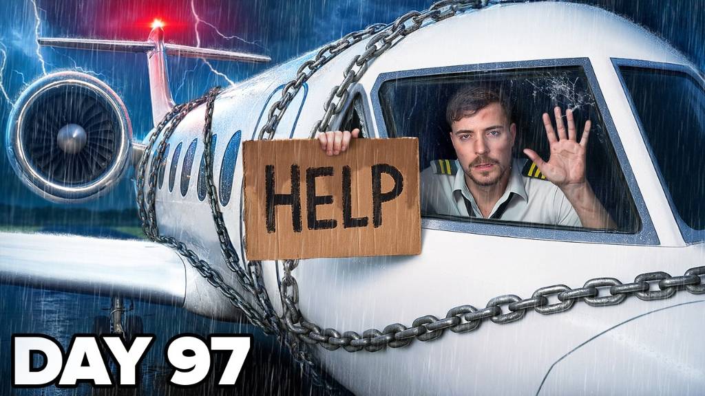 100 ДНЕЙ В САМОЛЁТЕ: Выживи и Забирай Его Себе! смотреть онлайн