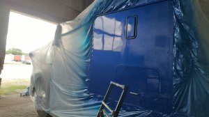 International 9400i продолжение покраски