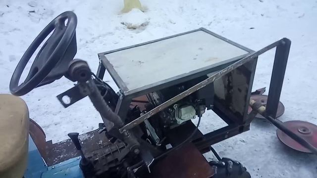 Мт-4 .Роторная косилка на минитрактор "классика" смотреть онлайн