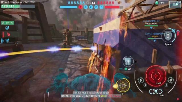 Приключения старого робота Деметра из 2018 года в лиге чемпионов War Robots в 2025 #warrobots смотреть онлайн