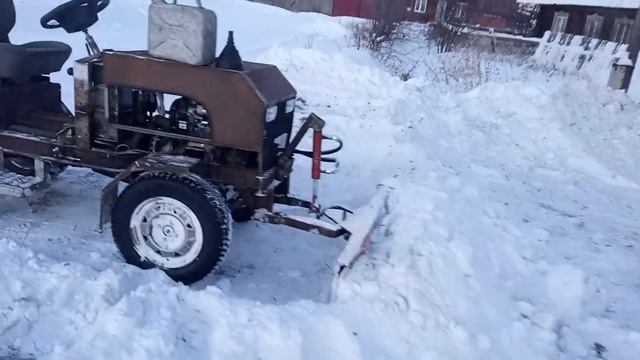 Самодельный минитрактор классика 4×4 смотреть онлайн